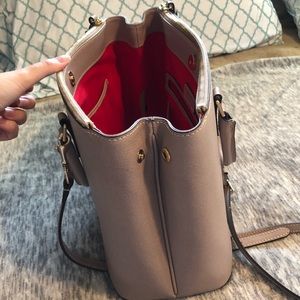 dooney and bourke saffiano willa zip satchel